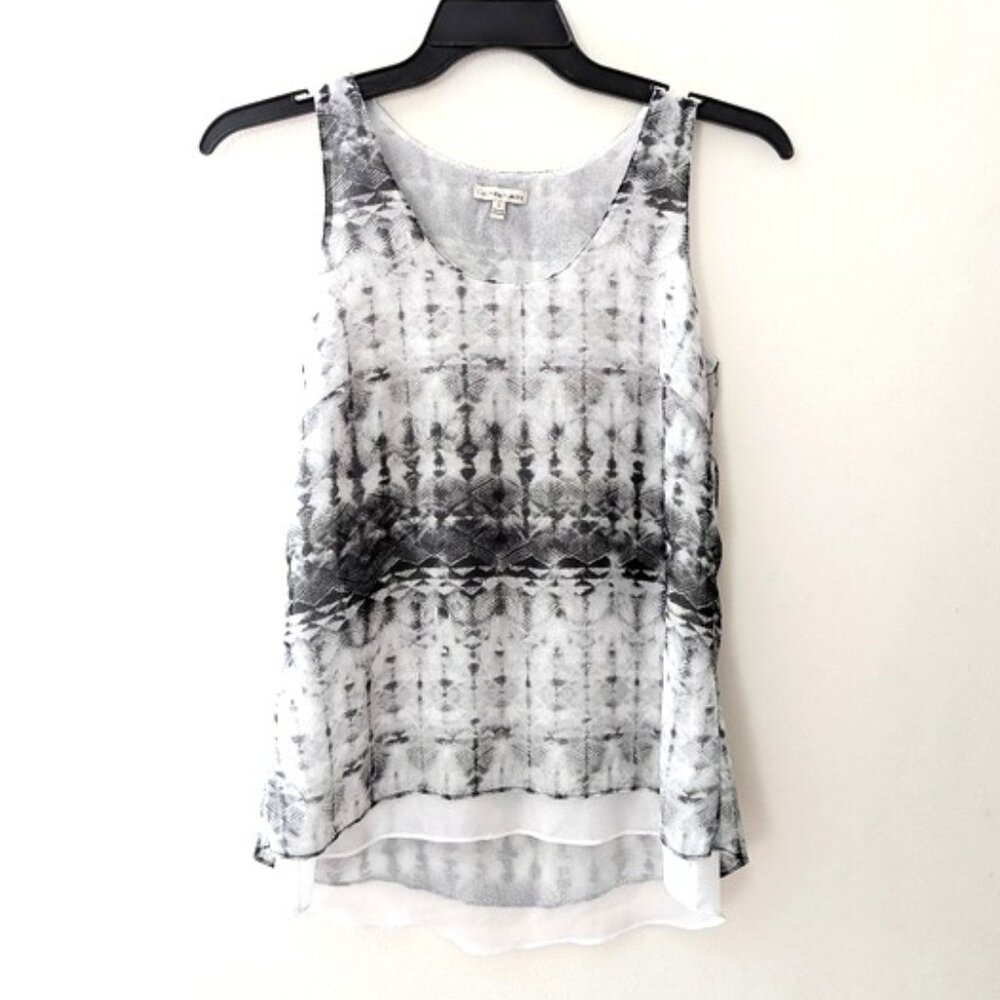 Calvin Klein Jeans Monochrome Tie-Dye‎ Tank Top Size S